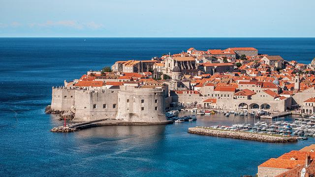 přímořské město v Chorvatsku